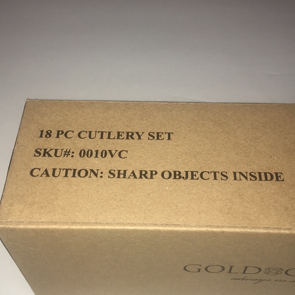 Gold Coast Kitchen Gold Coast 8 Pc Cutlery Set Knives Fork Spoon